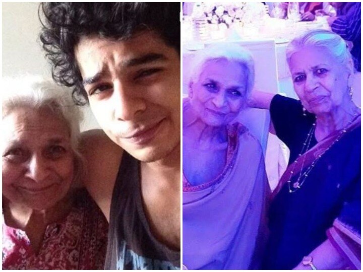 shahid kapoor maternal grand mother passes away ishaan khattar pens emotional post with photos  शाहिद कपूर की नानी खादिजा अजीम का निधन, ईशान खट्टर ने किया भावुक पोस्ट