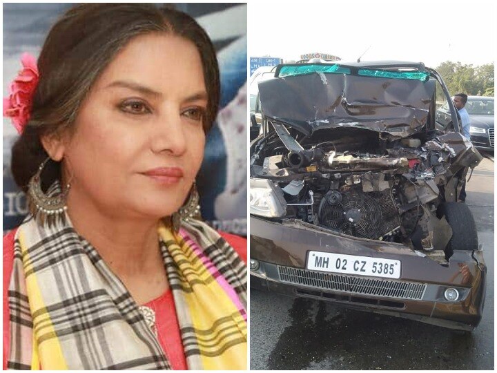 Police filed case against Shabana Azmi driver for carelessness and Rash driving  शबाना आजमी के ड्राइवर पर दर्ज हुआ केस, रैश ड्राइविंग का आरोप