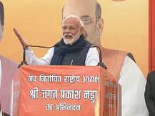 जेपी नड्डा के अभिनंदन समारोह में बोले पीएम मोदी- ये जो टोली है, वो कभी हमारे साथ नहीं रही