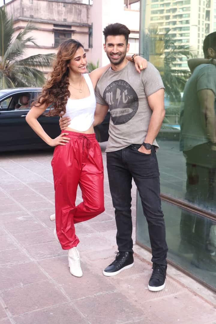 फिल्म के प्रमोशन के दौरान दिशा और आदित्य के बीच बेहद शानदार कैमिस्ट्री देखने को मिल रही है. (Photo Credit: Manav Manglani)