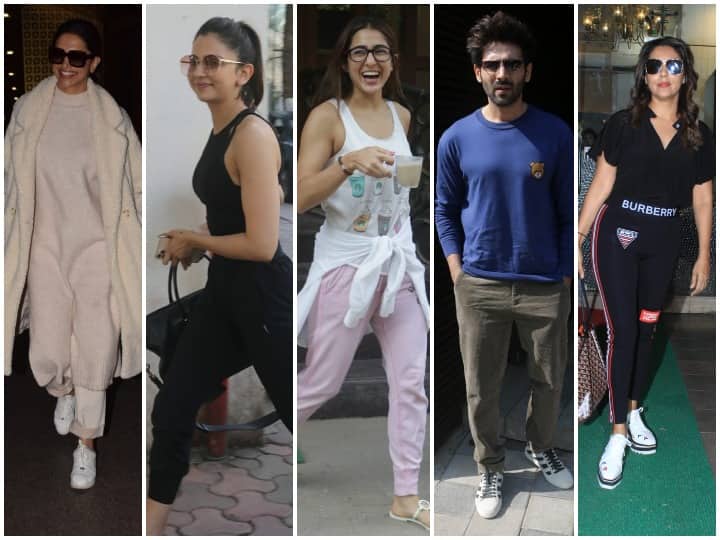 मुंबई में पैपराजी ने काफी सारे बॉलीवुड सेलेब्स को स्पॉट किया जो एक से एक अलग लुक में दिखाई दिए. ऐसे में अब हम आपके लिए लेकर आए हैं इनकी कुछ खास तस्वीरें. देखने के लिए रुख कीजिए आगे की स्लाइड्स का. (Photo Credit: Manav Manglani)