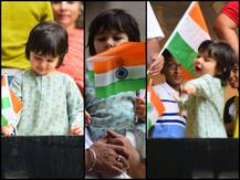 गणतंत्र दिवस पर तैमूर अली खान ने फहराया तिरंगा, सामने आईं ये खास तस्वीरें