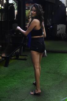 PICS: गणतंत्र दिवस पर भी जिम पहुंची जान्हवी कपूर, सामने आई हैं ये खास तस्वीरें