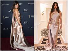 Grammys 2020: प्री-अवॉर्ड शो में बैकलेस गाउन में दिखीं प्रियंका चोपड़ा, तस्वीरें हो रही हैं वायरल