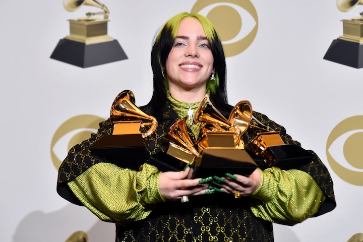 Grammy Awards 2020 Announced 18 Year Billie Eilish Title in Miley 3 Category ग्रैमी अवॉर्ड्स 2020 की हुई घोषणा 18 साल की बिली एलिश को मिले 3 कैटगेरी में खिताब