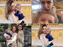 PICS: नाती से बेइंतहा प्यार करती हैं रवीना टंडन, शेयर की ये प्यारी तस्वीरें