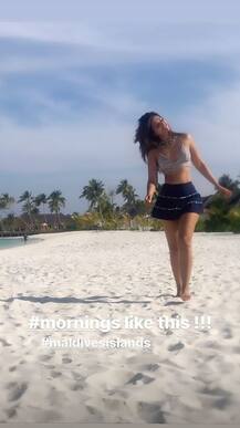 PHOTOS: मालदीव में इंजॉय कर रही हैं दलजीत कौर, सामने आईं एक से एक खूबसूरत तस्वीरें