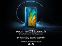 Realme C3 स्मार्टफोन भारत में आज होगा लॉन्च, जानें इसके खास फीचर्स
