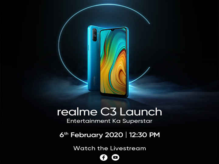 Realme C3 smartphone in India Today will be the launch, learn its special features Realme C3 smartphone will be launched in India today know what will be special in the phone