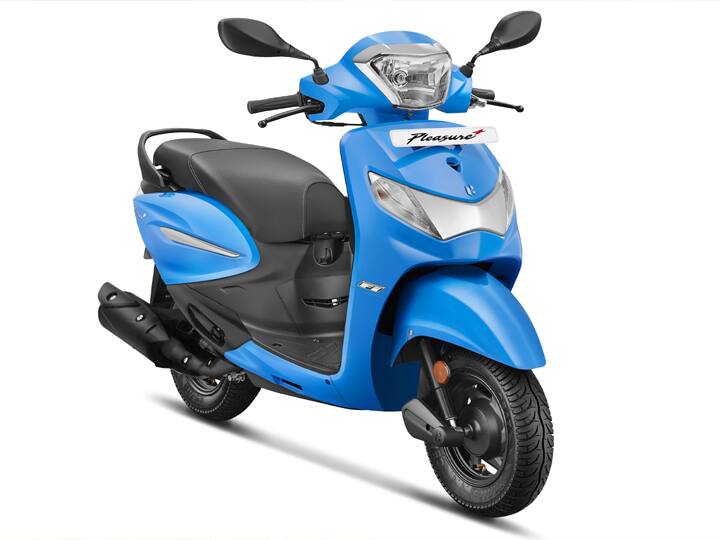 Hero motocorp bs6 pleasure plus 110 scooter launched in india BS6 Hero Pleasure+ 110 स्कूटर हुआ लॉन्च, अब मिलेगी 10 फीसदी ज्यादा माइलेज