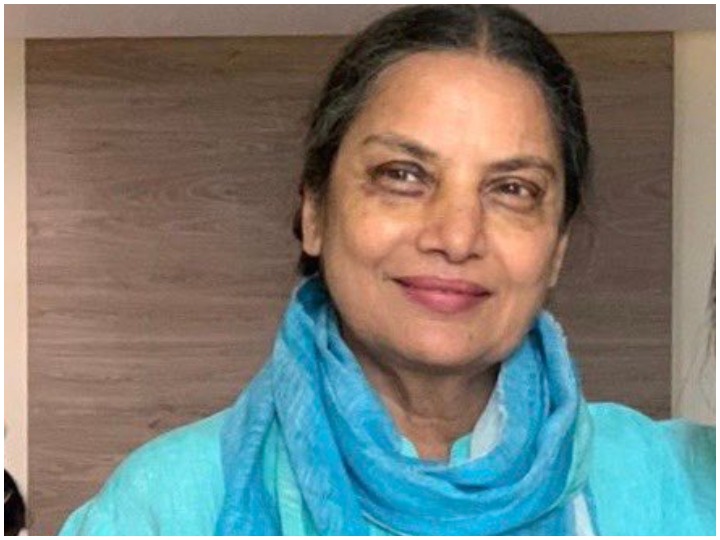 Accident now after the front eye Shabana Azmi's first photo, post of ' done thank you Shabana Azmi shares the first picture on Twitter after the accident