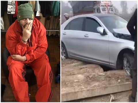 गंभीर सड़क हादसे का शिकार हुए रैपर बादशाह, गाड़ी की हो गई ऐसी हालत गंभीर सड़क हादसे का शिकार हुए रैपर बादशाह, गाड़ी की हो गई ऐसी हालत