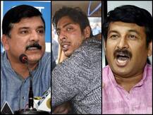 शाहीन बाग में गोली चलाने वाले की आप नेताओं के साथ तस्वीर पर घमासान, बीजेपी और AAP आमने-सामने