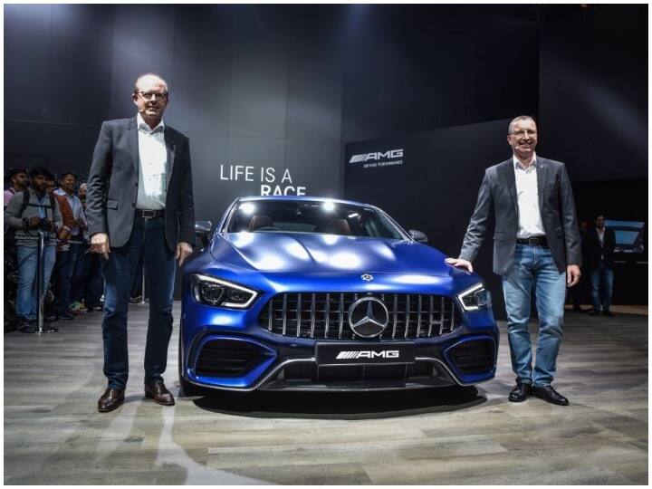 Auto Expo 2020: मर्सिडीज बेंज ने पेश की सबसे फास्ट कार, जानिए क्या है कीमत Mercedes-Benz Launches AMG GT 63S 4M+ 4 Door Coupe Auto Expo 2020: मर्सिडीज बेंज ने पेश की सबसे फास्ट कार, जानिए क्या है कीमत