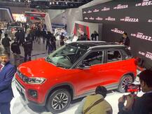 Auto Expo2020: Maruti ने पेश किया Vitara Brezza का फेसलिफ्ट पेट्रोल हाईब्रिड वर्जन, जानें क्या कुछ है खास