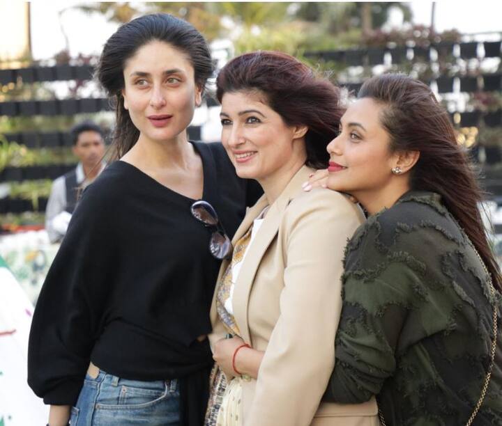 इसी बर्थडे पार्टी की ये एक और तस्वीर सामने आई है. जिसमें तीन बॉलीवुड डीवा एक साथ दिखाई दे रही हैं.