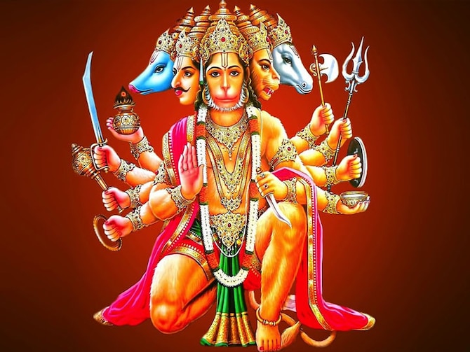 Hanuman Jayanti 2020 Bhagwan Shri Hanumanji Panchmukhi ...