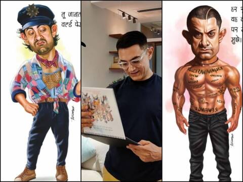 IN PICS: आमिर खान की फिल्मों के किरदारों से सजा है ये Cartoon कैलेंडर, यहां देखें मजेदार अंदाज IN PICS: आमिर खान की फिल्मों के किरदारों से सजा है ये Cartoon कैलेंडर, यहां देखें मजेदार अंदाज