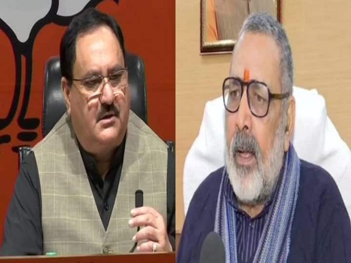 BJP President JP Nadda gave a stern warning to Giriraj Singh अनुराग ठाकुर, कपिल मिश्रा के बाद अब नड्डा ने गिरिराज सिंह को दी कड़ी चेतावनी