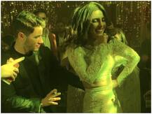 VIDEO: निक-प्रियंका ने वैलेनटाइन डे पर 'आंख मारे' पर किया जबरदस्त डांस, वायरल हो रहा है वीडियो