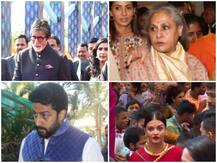 भोपाल: सास इंदिरा भादुड़ी का जन्मदिन मनाने परिवार के साथ पहुंचे अमिताभ बच्चन, फैंस की उमड़ी भीड़