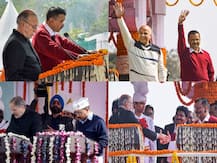 IN PICS: अरविंद केजरीवाल ने आज तीसरी बार ली CM पद की शपथ, इस बार माथे पर लगाए थे 'तिलक', नहीं दिखी पार्टी की टोपी