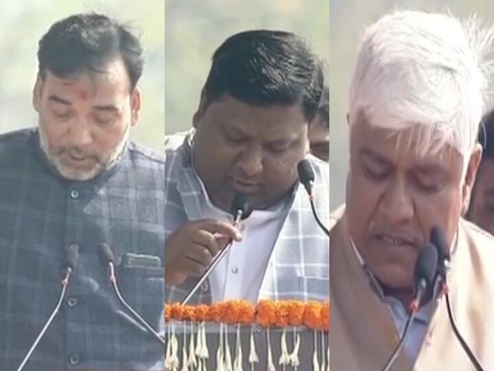 Arvind Kejriwal oath ceremony: three ministers take oath differently दिल्ली: तीन मंत्रियों ने परंपरा से अलग ली पद और गोपनीयता की शपथ, जानें- इस पर संविधान विशेषज्ञों की राय