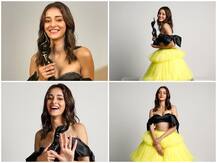 In Pics: फिल्मफेयर जितने के बाद अनन्या ने ब्लैक लेडी के साथ शेयर की अपनी खास तस्वीरें