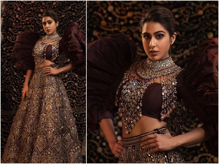 sara ali khan become show stopper for abu jani and sandeep khosla अबू जानी-संदीप खोसला के लिए शो स्टॉपर बनीं सारा अली खान, बोलीं-मैं बहुत खुशकिस्मत हूं