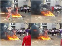 महाराष्ट्र: भूकंप से बचने के लिए अनोखी ट्रेनिंग, बच्चों को आग की लपटों में चलाया