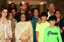 IN PICS: Mahashivratri के मौके पर परिवार संग शिव की अराधना करने पहुंचे ऋतिक रोशन