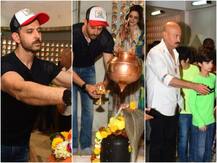 IN PICS: Mahashivratri के मौके पर परिवार संग शिव की अराधना करने पहुंचे ऋतिक रोशन