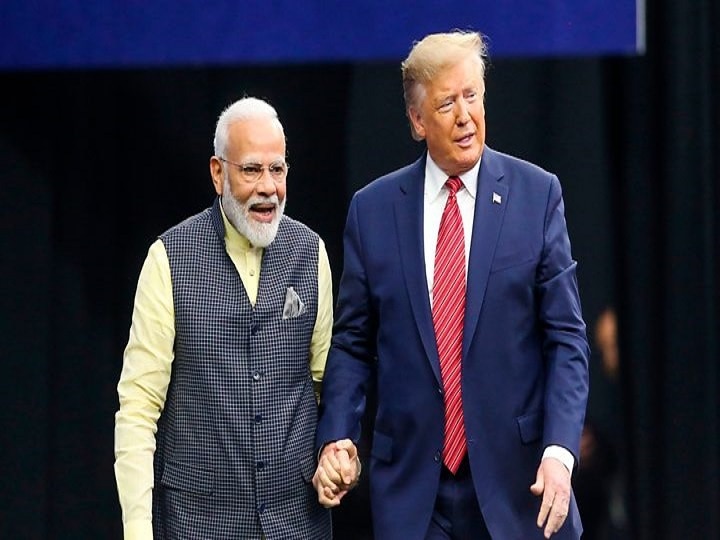 president trump tweeted a bahubali video, says Look so forward to being with my great friends in INDIA राष्ट्रपति ट्रंप ने शेयर किया बाहुबली वाला वीडियो, लिखा- भारत में दोस्तों से मिलने के लिए बेकरार हूं