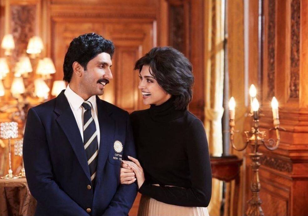 Deepika Padukone gave this statement on working in '83' with husband Ranveer Singh पति रणवीर सिंह के साथ '83' में काम करने पर दीपिका पादुकोण ने दिया है ये बयान
