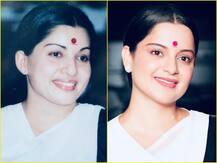 फिल्म 'थलाइवी' में कंगना के लुक को देख पहचानना हुआ मुश्किल, लग रही हैं जयललिता की हमशक्ल