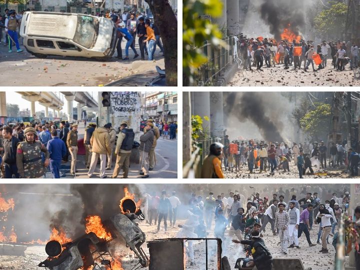 CAA, violence in Delhi- fiery mob sets fire to many vehicles, many metro stations closed, Section 144 implemented