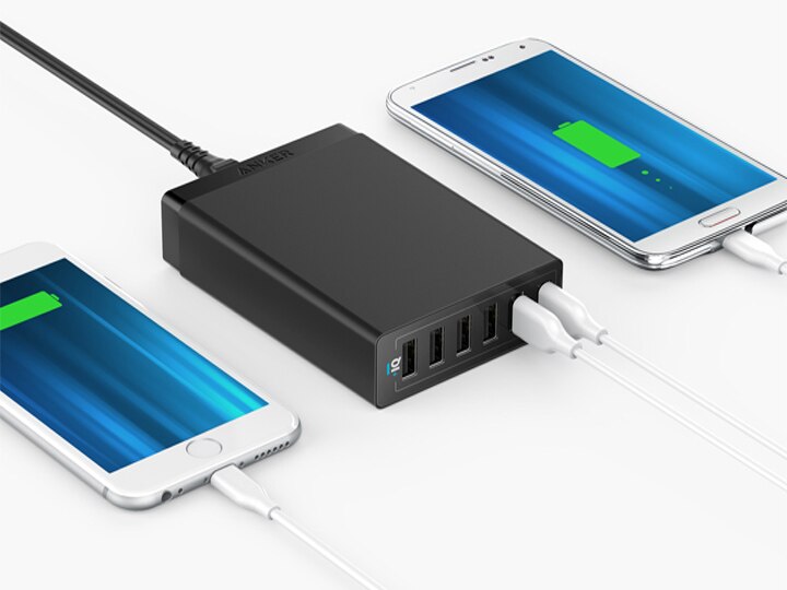 Anker Power Port 6 USB hub fast your smartphones easy and fast Anker Power Port 6 एक साथ करता है 6 डिवाइसेस को फ़ास्ट चार्ज, जानें कीमत और खूबियां