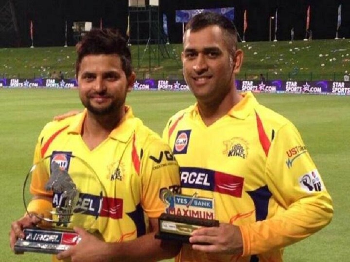 IPL, Dhoni breaks Raina record, Suresh wishes him good luck IPL 2020: रिकॉर्ड टूटने पर खुश हुए रैना, धोनी को दी है बेहद ही खास अंदाज में बधाई