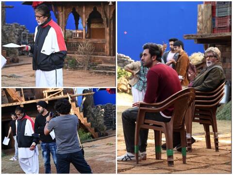 रणबीर कपूर के साथ 'ब्रह्मास्त्र' की शूटिंग कर रहे बिग बी, सेट से सामने आईं तस्वीरें रणबीर कपूर के साथ 'ब्रह्मास्त्र' की शूटिंग कर रहे बिग बी, सेट से सामने आईं तस्वीरें