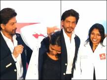 शाहरुख खान ने आगे आकर किए छात्रा के बाल ठीक, सोशल मीडिया पर वायरल हो रहा VIDEO