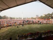 पश्चिम बंगालः कांग्रेस और सीपीएम ने अमित शाह की रैली स्थल का 'शुद्धिकरण' किया