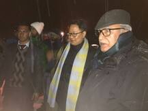 J&K: 7 मार्च से शुरू हो रहे विंटर गेम्स के मौके पर गांदरबल पहुंचे किरेन रिजिजू, कहा- यहां के युवाओं में हुनर है