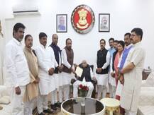 MP में नेताओं पर हुई कार्रवाई तो BJP विधायकों का दल पहुंचा राजभवन, राज्यपाल से की शिकायत