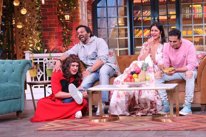 'द कपिल शर्मा' शो में पहुंचे इन सभी सितारों ने शो पर जमकर मस्ती की है. (तस्वीर: मानव मंगलानी)