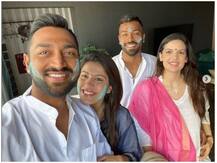 Holi 2020: मंगेतर नताशा संग हार्दिक पांड्या ने मनाई पहली होली, यहां देखिए शानदार तस्वीरें