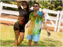 बच्चों के साथ निक और प्रियंका चोपड़ा ने जमकर खेली होली, सामने आया वीडियो