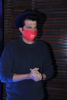 फिल्म 'मलंग' की सक्सेस पार्टी पर मास्क लगाए पहुंचे अभिनेता अनिल कपूर, यहां देखें