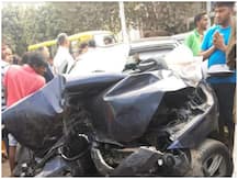 मुंबई में BMW कार की भयानक टक्कर, 6 महीने की बच्ची समेत 3 की मौत