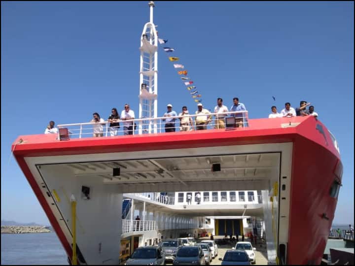 RO Ro Service starts between Mumbai and Alibaug मुंबई से अलीबाग के बीच शुरू हुई रो-रो सर्विस, मोटरबोट पर एक साथ 145 वाहन और 500 मुसाफिर कर सकेंगे सफर