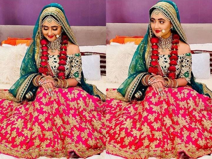 टेलीविजन एक्ट्रेस रश्मि देसाई की लेटेस्ट तस्वीरें सोशल मीडिया पर काफी तेजी से वायरल हो रही हैं. इस तस्वीरो में रश्मि दुल्हन के लुक में दिखाई दे रही हैं. (Photo Credit: @imrashamidesai Instagram)